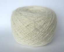 Пряжа из кроличьего пуха (Немецкая ангора). Ручная работа