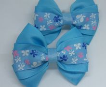 Бантики из репсовых лент