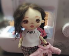 Интерьерная кукла ручной работы