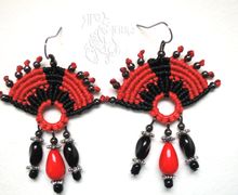 БОХО-СЕРЬГИ "CARMEN"