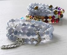 Браслеты ручной работы из  натуральных камней от Кудесницы