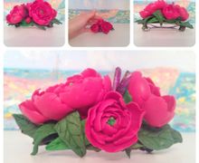 Заколка для волос из полимерной глины