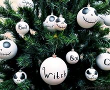 Набор шариков на ёлку Кошмар перед Рождеством