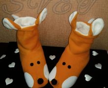 Тапочки ✩★Лисички★✩