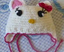 Шапочка Hello Kitty