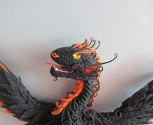 Кетцалькоатль колье и магнит на холодильник 2 в одном