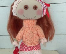 Текстильная кукла ручной работы