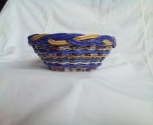 Конфетница плетеная "Цветное настроение", №11