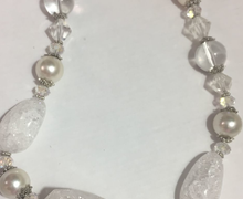 Колье из горного хрусталя