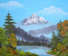 Осеннее озеро