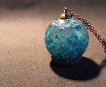 Подвеска "Синий штиль".