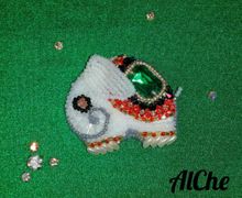 Брошь-слоник