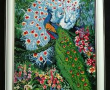 два павлина