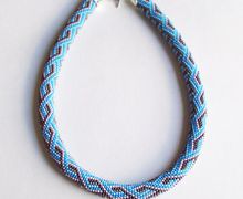 Жгут из бисера Морская коса