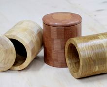 Баночки из дерева