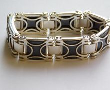 Мужские браслеты из золота и серебра