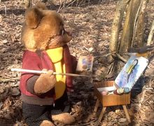 Мишка "ХУДОЖНИК"