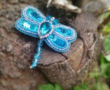 Брошь "Стрекоза"