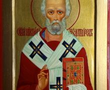 Икона Святой Николай Чудотворец.