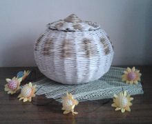 Плетеная "Бомбоньерка"