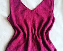 Вязаный топ