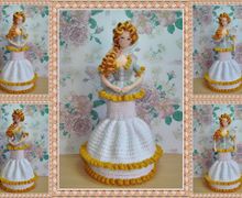 Мастер-класс вязаная кукла крючком в стиле Тряпиенсы