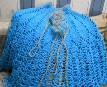 Ажурная накидка.