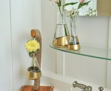 Подвесная ваза из подставки для бананов