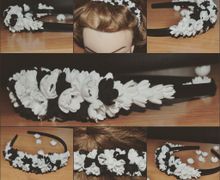 Ободок из фоамирана "Инь -Янь"