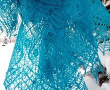 Шаль "Жакаранда"