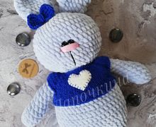 Игрушка плюшик зайка