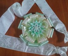 Бант на выписку.