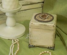 Винтажная шкатулка "Старинный портрет"