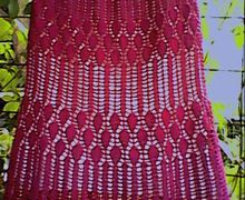 Юбка летняя *фуксия* бох-стиль