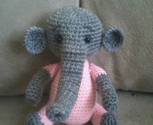 слоник с шапочкой