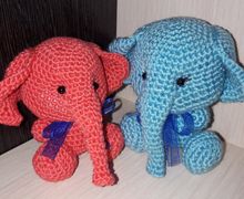 Вязаные зверята