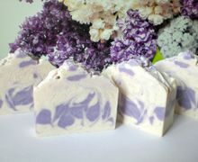 Мыло с нуля "Сирень"