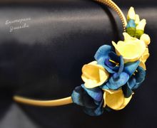 Ободок из фоамирана "Венецианская лагуна"