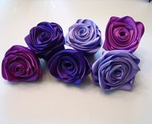 Цветы из ткани своими руками