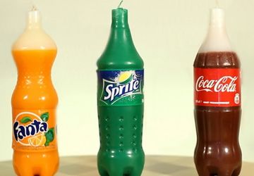 Декоративные свечи своими руками