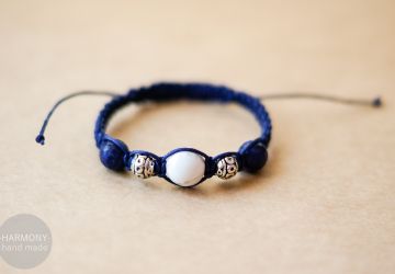 Браслет шамбала "Морская глубина"