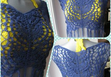 Пляжный топ.