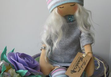 Текстильная кукла. Авторская работа