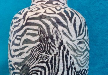 Ваза (декупаж)