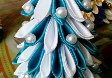 Ёлочка канзаши