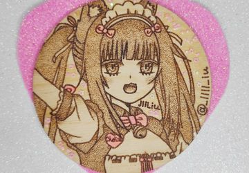 Пирография, Чокола