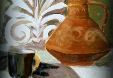 натюрморт с атрибутами античности