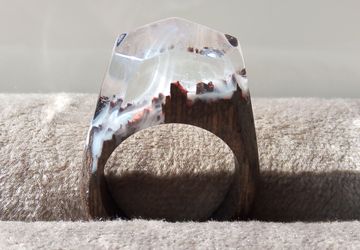 Деревянное кольцо №2