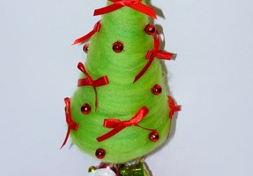 Топиарий елочка мастер класс