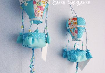 Воздушный шар (интерьерная игрушка)